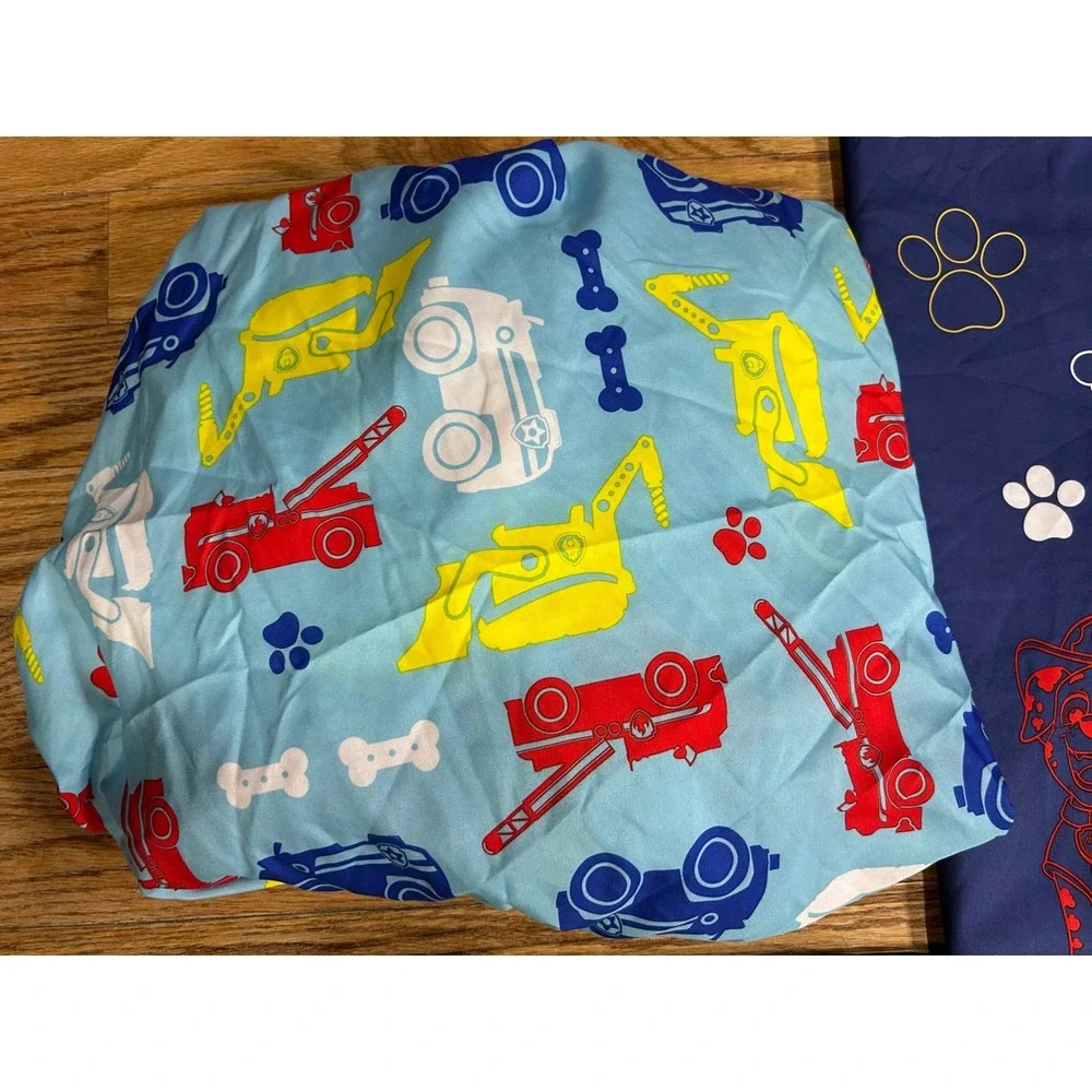 Paw Patrol Full Sheet Set Pillowcase‎ Toddler Kids Bedding Blue Red